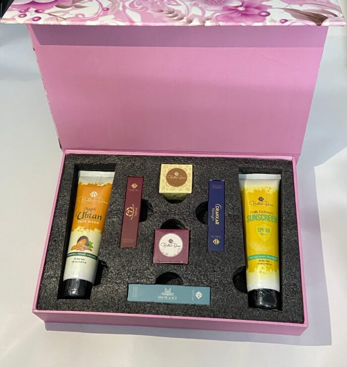 BelleDew Premium Gift Box – 7-in-1 Skincare & Fragrance Combo