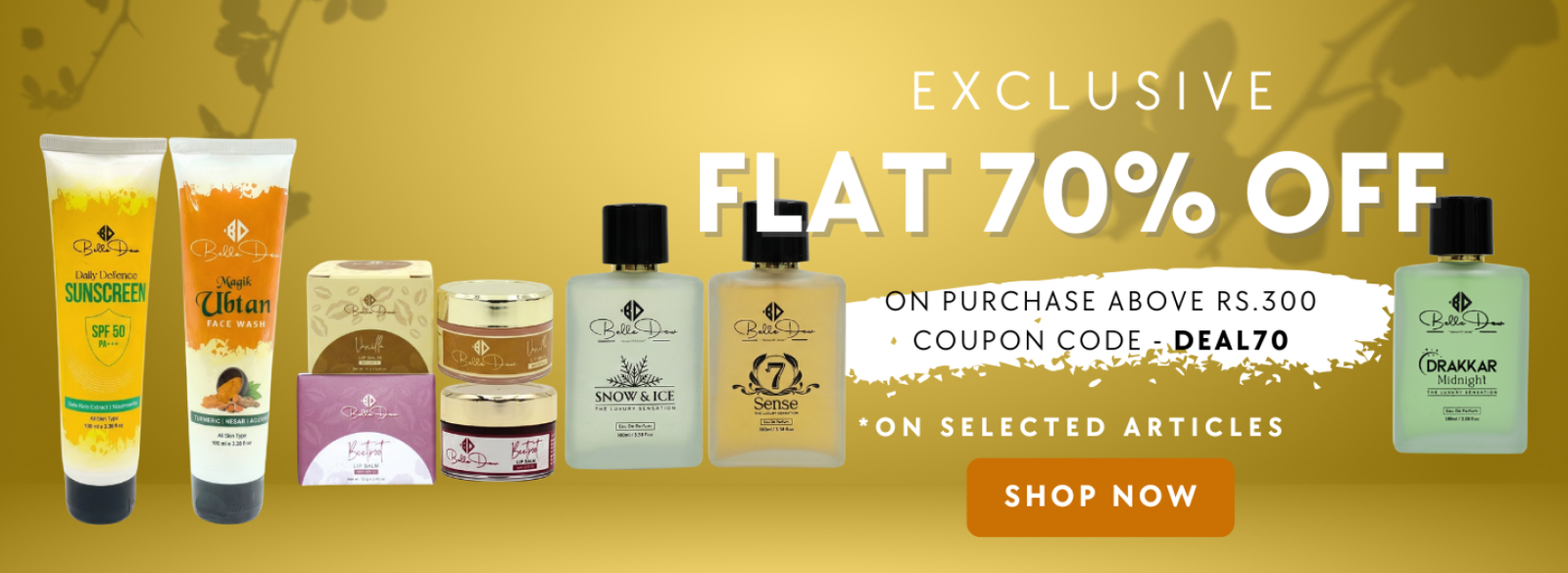 Home -Personal Care & Beauty 1 DEAL70